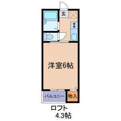 さんさん館C・Dの物件間取画像